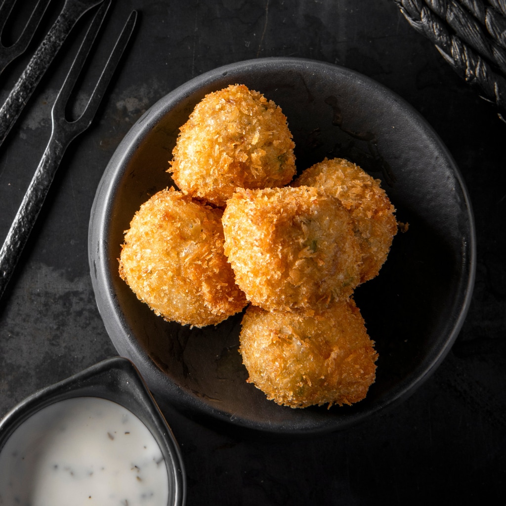 Croquettes de printemps aux asperges